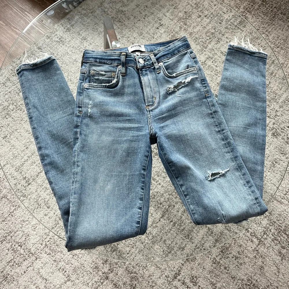 Agolde Sophie Hi-Rise Skinny Jeans - Picture 4 of 7